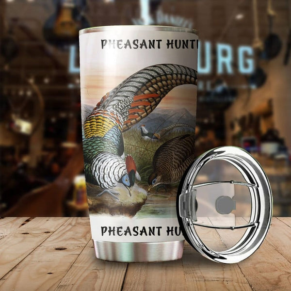 Maxcorners Pheasant Hunting Hunting Stainless Steel Tumbler