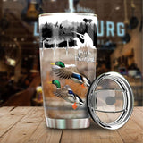 Maxcorners Duck Hunting Stainless Steel Tumbler