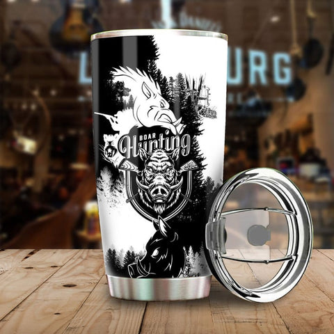 Maxcorners Boar Hunting Camo Stainless Steel Tumbler