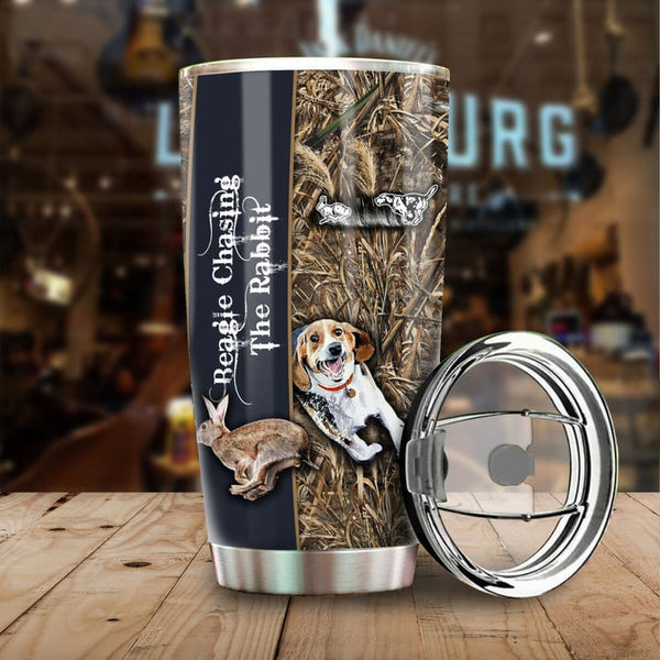 Maxcorners Rabbit Hunting Stainless Steel Tumbler