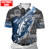 Maxcorners Personalized BASS FISHING METAL BOAT 3D Hoodie