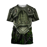 Maxcorners LARGEMOUTH Fishing 3D Hoodie