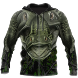 Maxcorners LARGEMOUTH Fishing 3D Hoodie