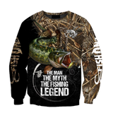 Maxcorners NORTHERN PIKE Fishing 3D Hoodie