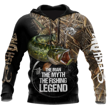 Maxcorners NORTHERN PIKE Fishing 3D Hoodie