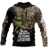 Maxcorners NORTHERN PIKE Fishing 3D Hoodie