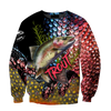 Maxcorners TROUT-SALMON Fishing 3D Hoodie