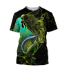 Maxcorners BASS Fishing 3D Hoodie