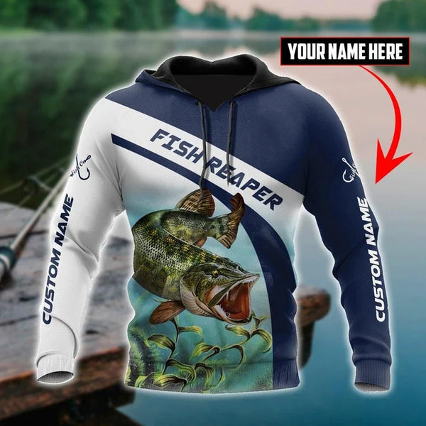 Maxcorners NORTHERN PIKE FISHING Customize Name 3D Shirt