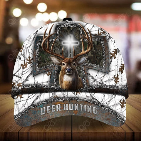 Maxcorners Cross Deer Hunting 2 Hats 3D Multicolored