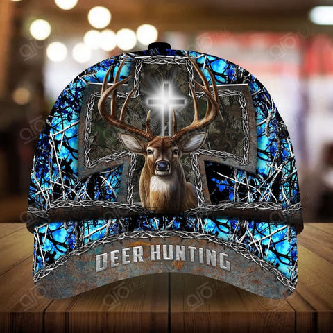 Maxcorners Cross Deer Hunting 2 Hats 3D Multicolored