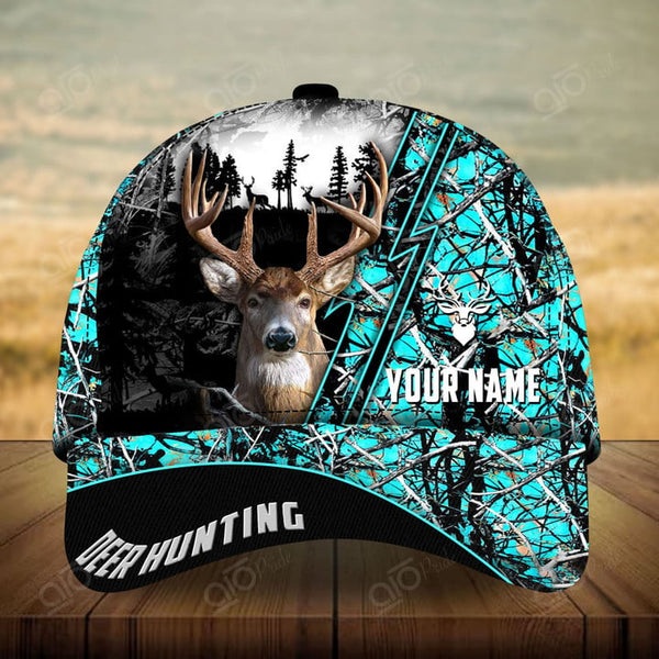 Maxcorners The Unique Loralle New Deer Hunting Personalized Hats 3D Multicolored