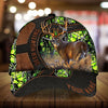 Maxcorners Premium Unique Leather Pattern Deer Hunting Personalized Hats 3D Multicolored