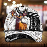 Maxcorners The Best Deer Hunting Personalized Hats 3D Multicolored