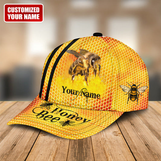 Joy Corners Personalized Name Honey Bee Pattern 1