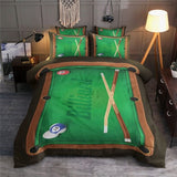 Maxcorners Billiards Table Bedding Set