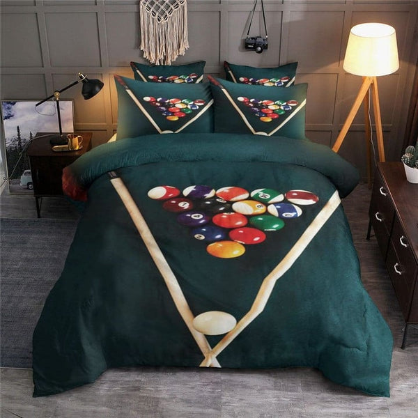 Maxcorners Billiards Bedding Set