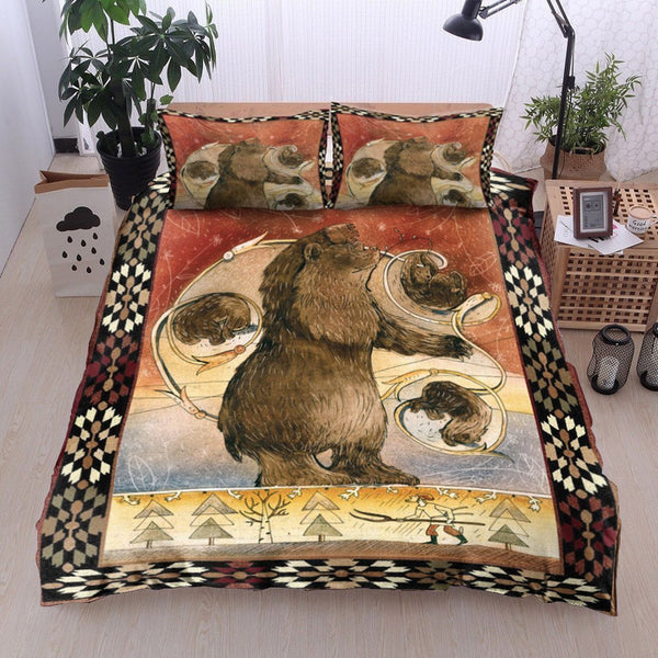 Maxcorners Bear Hunting Bedding Set