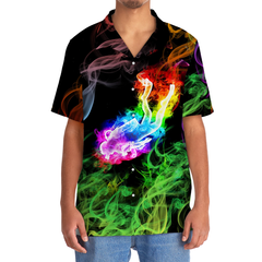 Maxcorners SCUBA DIVING Colorful Hawaiian Shirt