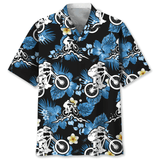 Maxcorner MOUNTAIN BIKE NATURE HAWAIIAN SHIRT