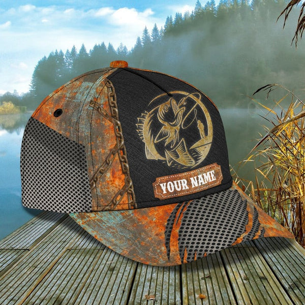 Maxcorners Personalized Bass Fishing Cap