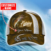 Maxcorners Personalized Walleye Fishing Hook Cap