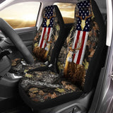 Maxcorners US Deer Hunter Car Seat Covers