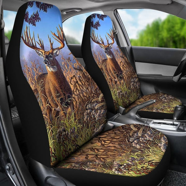 Maxcorners DEER ART Car Seat Covers