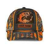 Maxcorners Pride Custom Text Premium Men's Fishing Cap D Polyester Multicolor