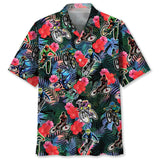 Maxcorner MOUNTAIN BIKE TROPICAL HAWAIIAN SHIRT