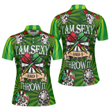 Maxcorners I'm Sexy And I Throw It Darts Personalized Name 3D Shirt
