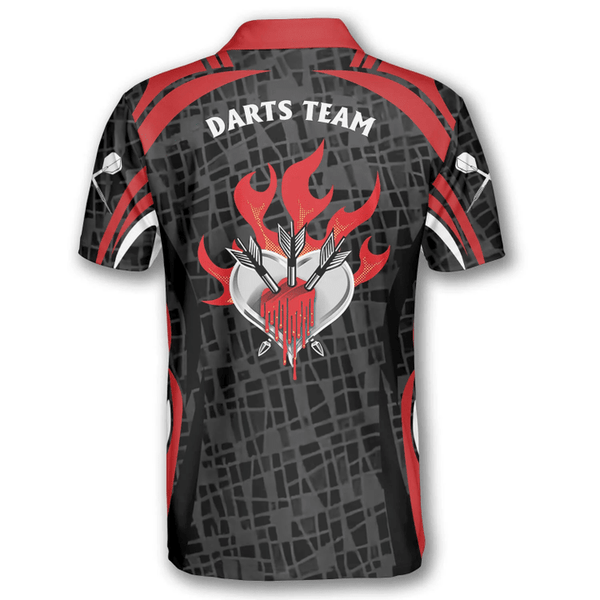 Maxcorners Lover Darts Personalized Name And Team Name 3D Shirt