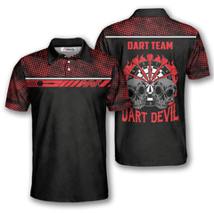 Maxcorners Darts Red Python Personalized Name And Team Name 3D Shirt