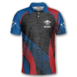 Maxcorners Blue Red Darts Personalized Name And Team Name 3D Shirt