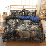 Maxcorners Deer Lover Hunting Bedding Set