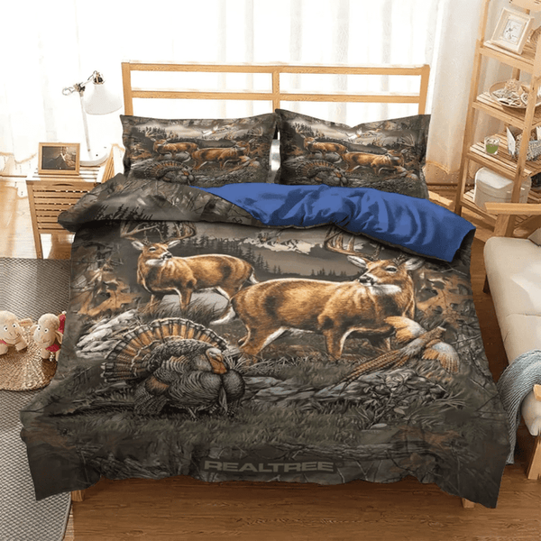 Maxcorners A Righteous Man Goes Hunting Bedding Set