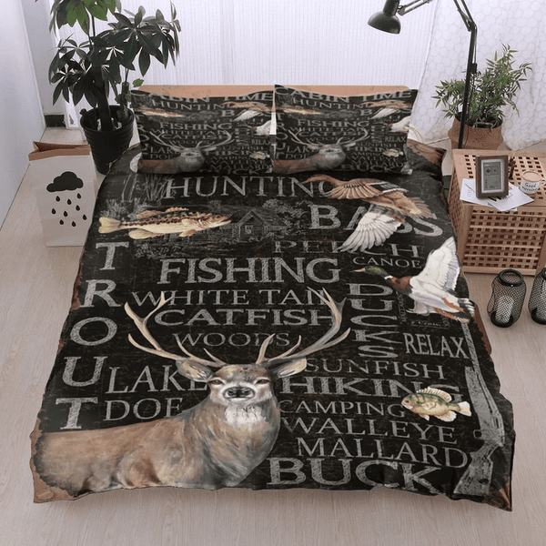 Maxcorners Hunting Wilderness Bedding Set