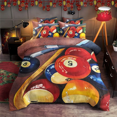 Maxcorners Billiards Ball Player Bedding Set-VT05