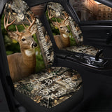 Maxcorners Deer Hunter Holic Hold On Funny Car Seat Covers