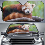 Maxcorners Red PandaK Car Sun Shade