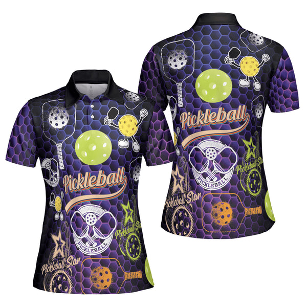 PICKLEBALL STAR POLO SHIRT FOR WOMEN