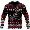 Maxcorners Deer Hunting Christmas Shirt 3D All Over Printed Clothes