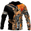 Max Corner Orange Deer Hunting Hoodie 3D Custom All Over Printed Shirts Gift For Hunter
