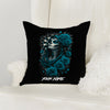 Maxcorners Darts Gothic Skull Lady Red Roses Multicolor Customized Name 3D Pillow