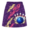Maxcorners Customized Bowling Trouser Skirts With Shorts Underneath, Bowling Ion Max Bowling Ball Purple Fire Strike With Pockets