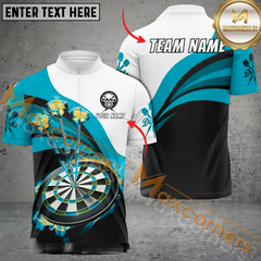 Maxcorners Darts Classic Mutilcolor Options Personalized Name, Team Name 3D Polo Shirt