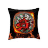 Maxcorners Darts Fire Bull Head Target Multicolor Customized Name 3D Pillow