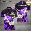 Maxcorners Flaming Bowling Pins Design Multicolor Customized Name, Team Name 3D Shirts
