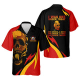 Maxcorners Custom Fire Skull Men's Golf Polo Shirt, Mens Golf Gift, Funny Golf Shirt