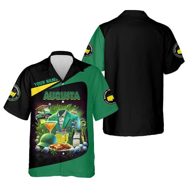 Maxcorners Custom Augusta Golf Master Men's Golf Polo Shirt, Mens Golf Gift, Mens Golf Shirt
